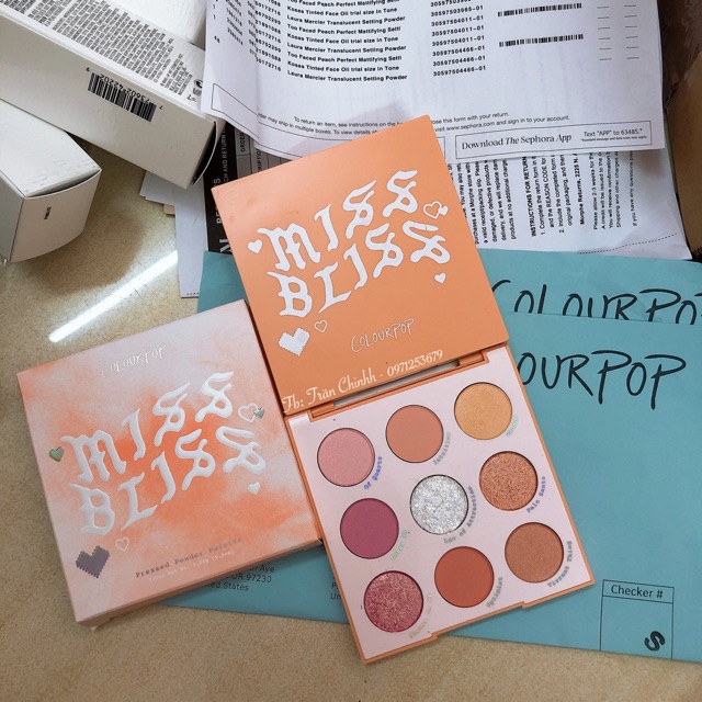 Có Bill - Bảng phấn mắt Colourpop Miss Bliss Eyeshadow Palette