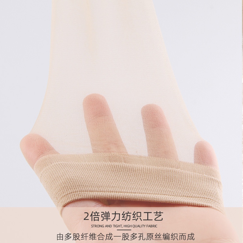 Vớ Cotton Ngắn Siêu Mỏng Chống Trượt Chống Mòn Thoáng Khí Cho Nữ