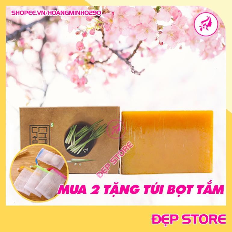 Xà Bông Nghệ, Mướp Đắng, Bạc Hà, Mật Ong handmade 100% tự nhiên, Dưỡng Sáng·Da, Sạch Mụn, Giảm Thâm [Đẹp Store] | BigBuy360 - bigbuy360.vn