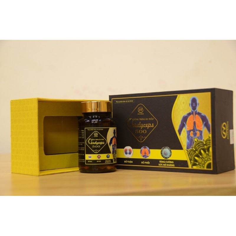 Đông Trùng Hạ Thảo Cordyceps 500(30 viên) | BigBuy360 - bigbuy360.vn