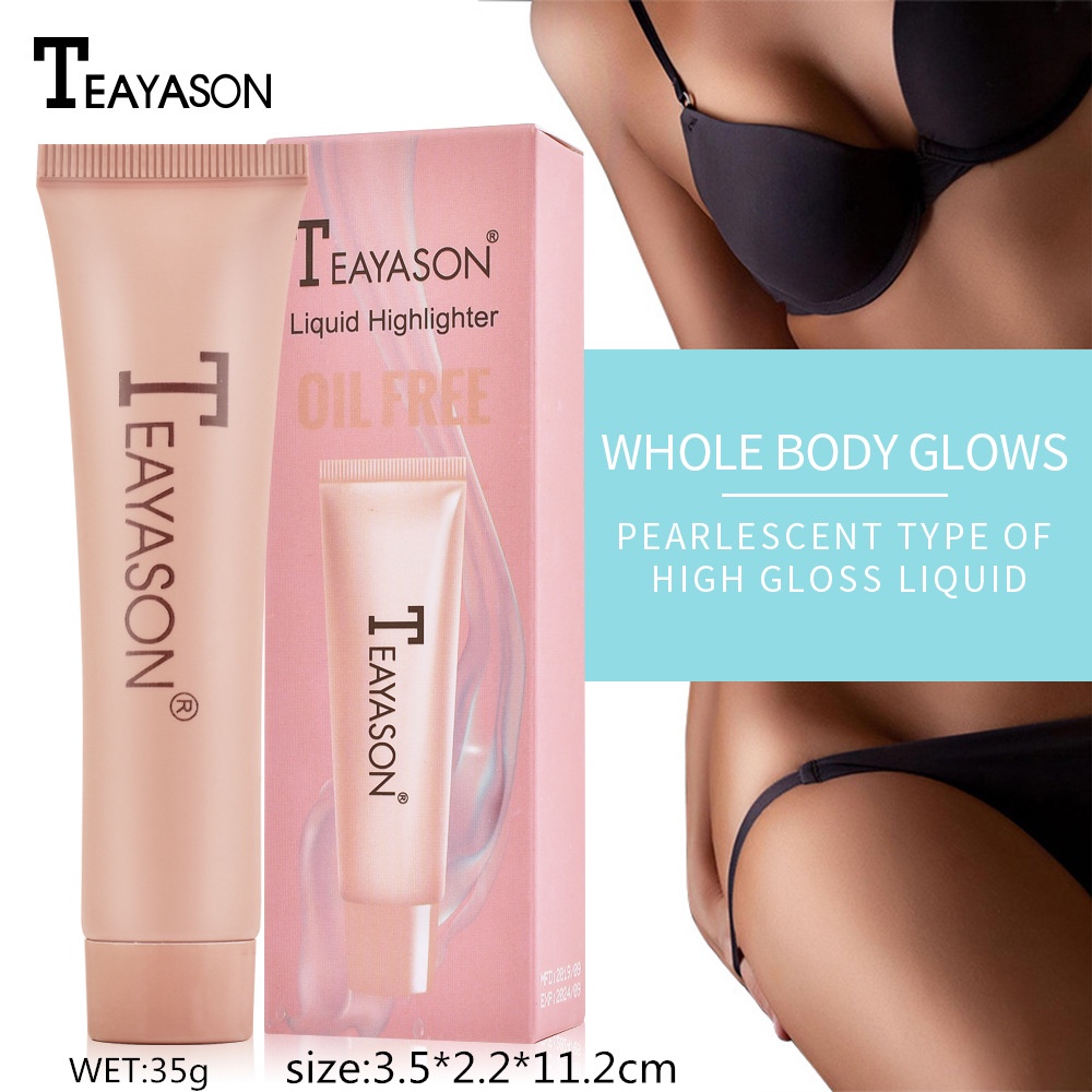 [Hàng mới về] Kem bắt sáng dạng lỏng TEAYASON làm sáng vùng da mặt và cơ thể | BigBuy360 - bigbuy360.vn