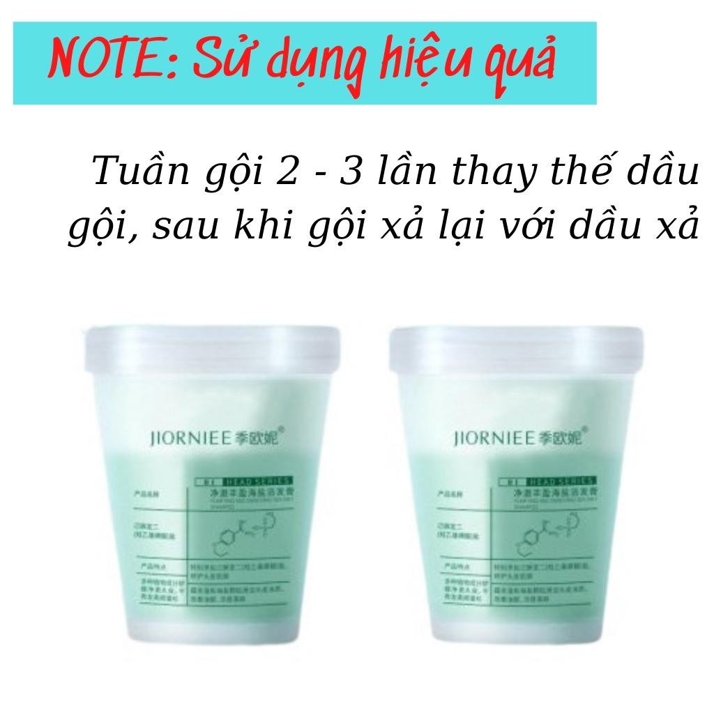 Jiorniee Tẩy Tế Bào Chết Da Đầu Muối Biển Nội Địa Trung Làm Sạch Gàu Dầu Gội Tóc Bết Ngứa Đầu Chăm Sóc Tóc SHOP 9999
