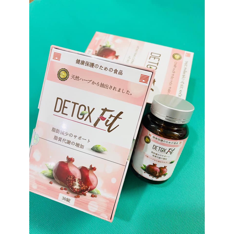 Giảm cân DETOX FIT giảm béo thảo mộc an toàn, cơ địa chài lì lờn thuốc