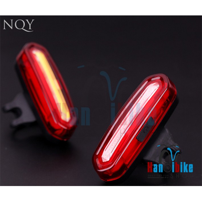Đèn hậu xe đạp cảnh báo nháy 3 màu AQY-096 - Chính hãng