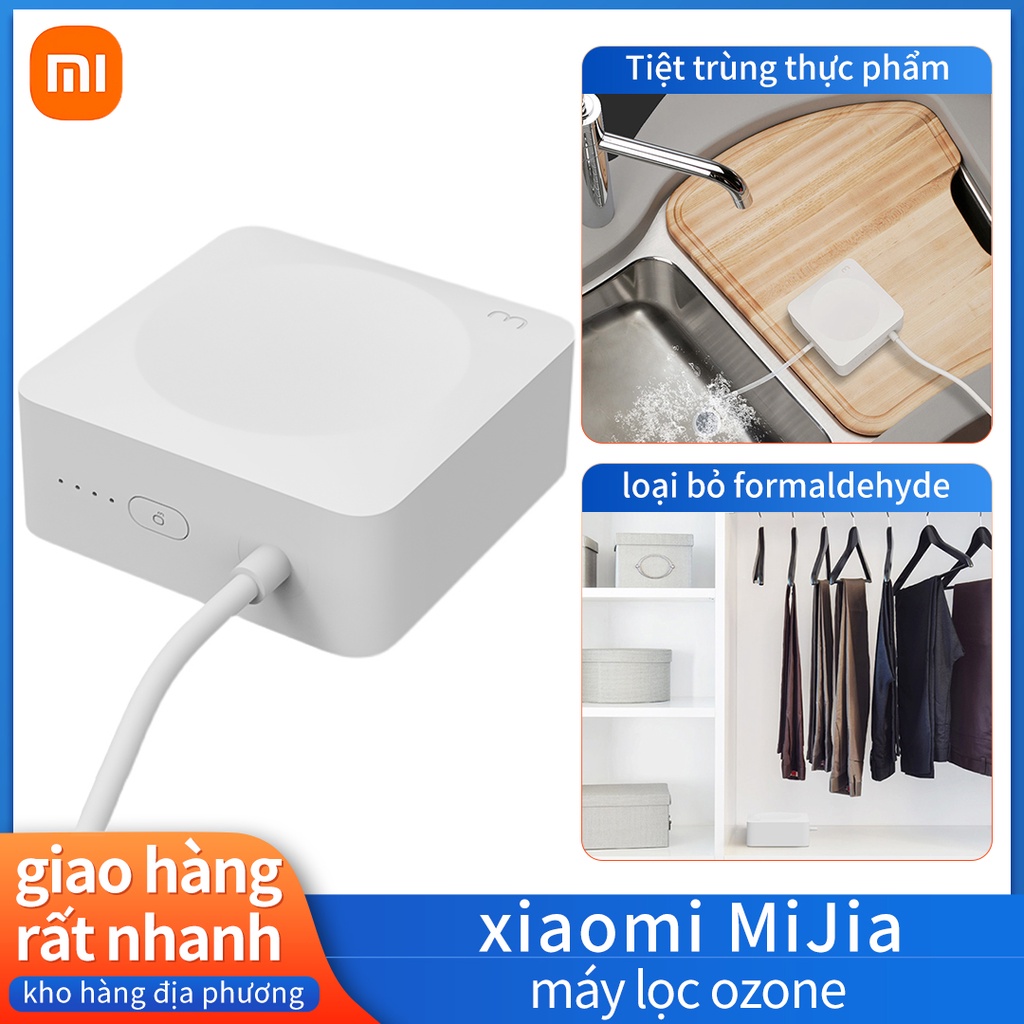 Xiaomi Xiaoda Máy Lọc Ozone Khử Trùng Loại Bỏ Formaldehyde Khử Mùi Khử Mùi Tiếng ồn Thấp Máy Lọc Không Không Gian