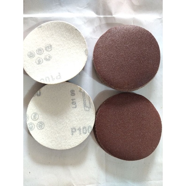 Giấy nhám tròn ,Ráp máy tròn phi 100