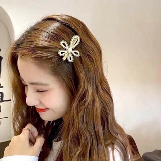 Set 5 kẹp tóc cặp tóc hoa đen