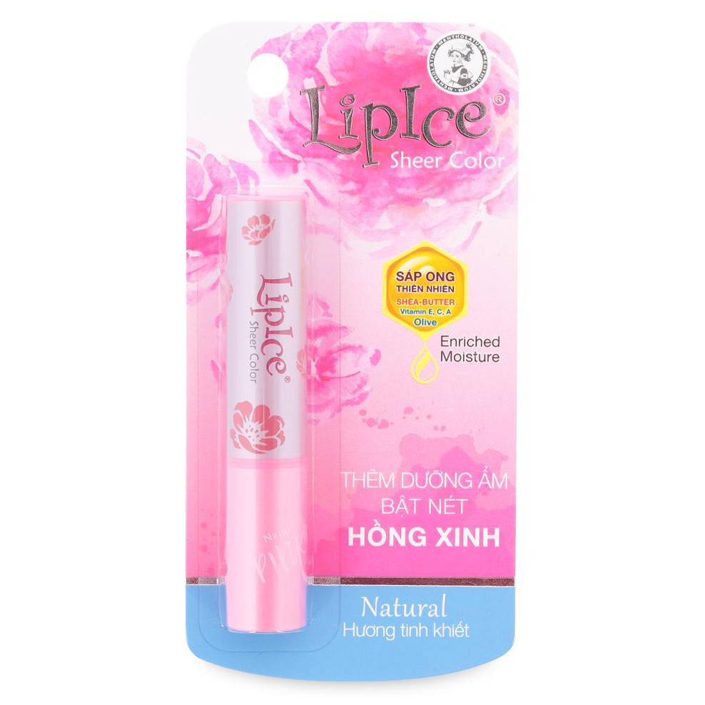 Son Dưỡng Môi LipIce Sheer Color Natural Thỏi 2G