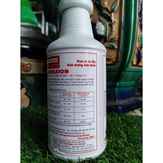 Phân bón lá hữu cơ Fish Emulsion Đạm cá Mỹ (chai 250ml, 500ml)