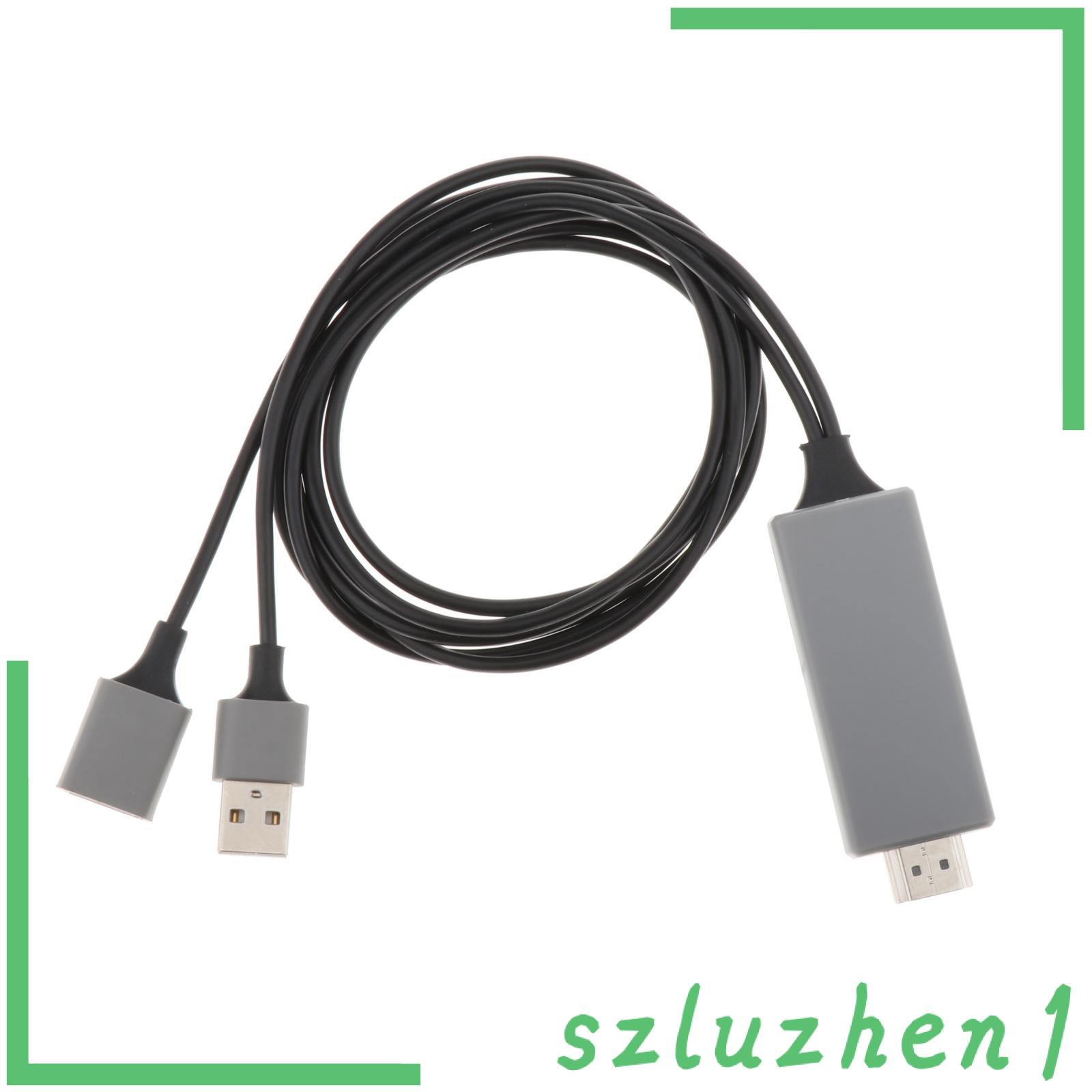 (Hi-Tech) Giắc Chuyển Đổi Từ Usb Sang Hdmi 4k