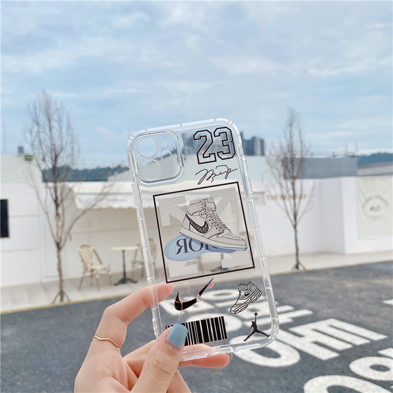 Ốp Điện Thoại Dẻo Trong Suốt In Logo Nike Air Jordan Aj1 Cho Iphone 11 12 Mini 11 Pro Max 7 8 Plus X Xr Xs Max No.23 | BigBuy360 - bigbuy360.vn