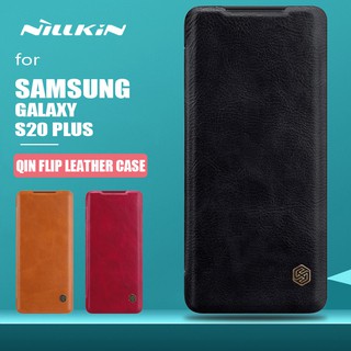 BAO DA SAMSUNG GALAXY S20 PLUS - S20 PLUS 5G NILLKIN QIN CHÍNH HÃNG [NEW SALEOFF]