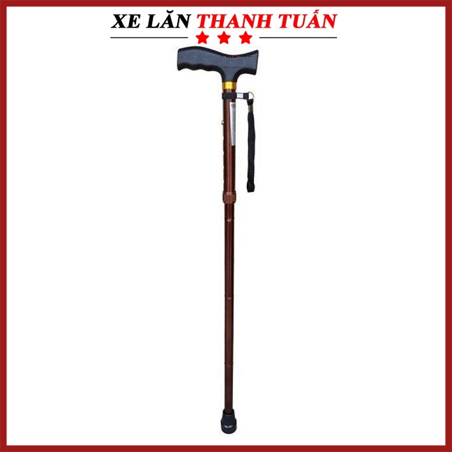 Gậy 1 chân có thể gập 3 khúc Lucass Y27/Y590  Hợp kim nhôm - Hỗ trợ người già đi lại dễ ràng