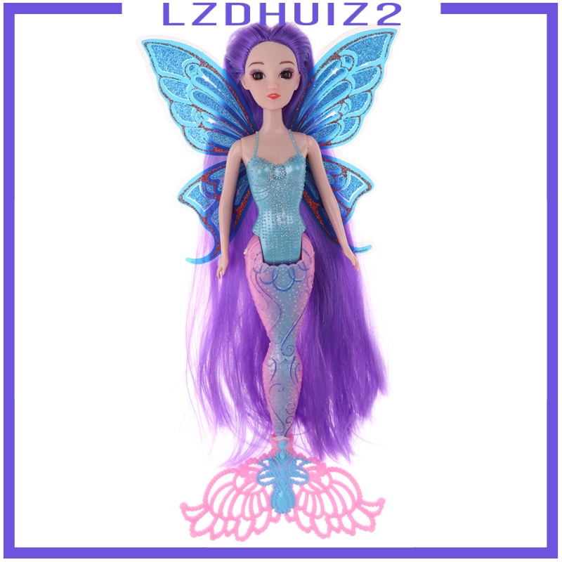 Búp Bê Nàng Tiên Cá 30cm Phong Cách Cổ Điển Dùng Trang Trí Nhà Cửa #C