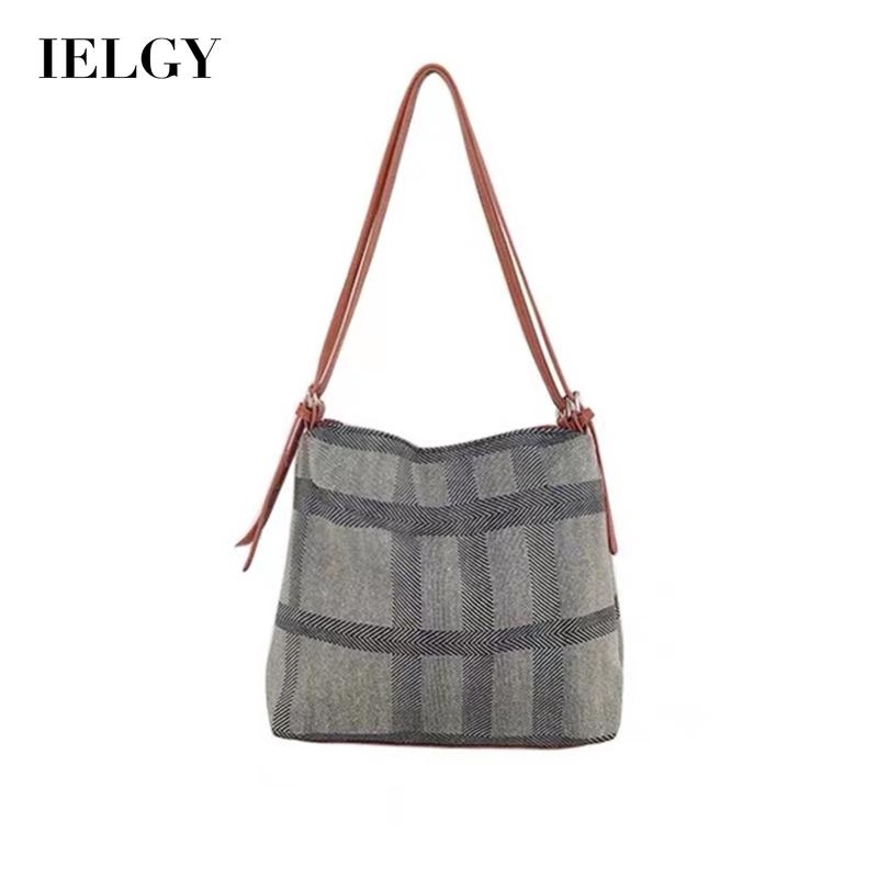 Túi Xách Vải Canvas Cỡ Lớn In Họa Tiết Thổ Cẩm Xinh Xắn Cho Nữ