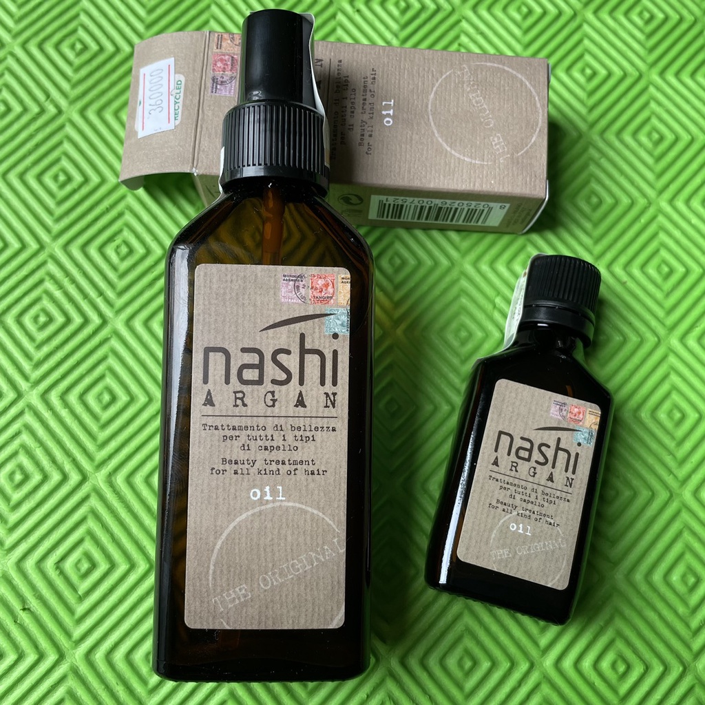 Nashi-Italia Tinh dầu dưỡng tóc Nashi Argan Oil phục hồi tóc hư tổn 100ml thumbnail