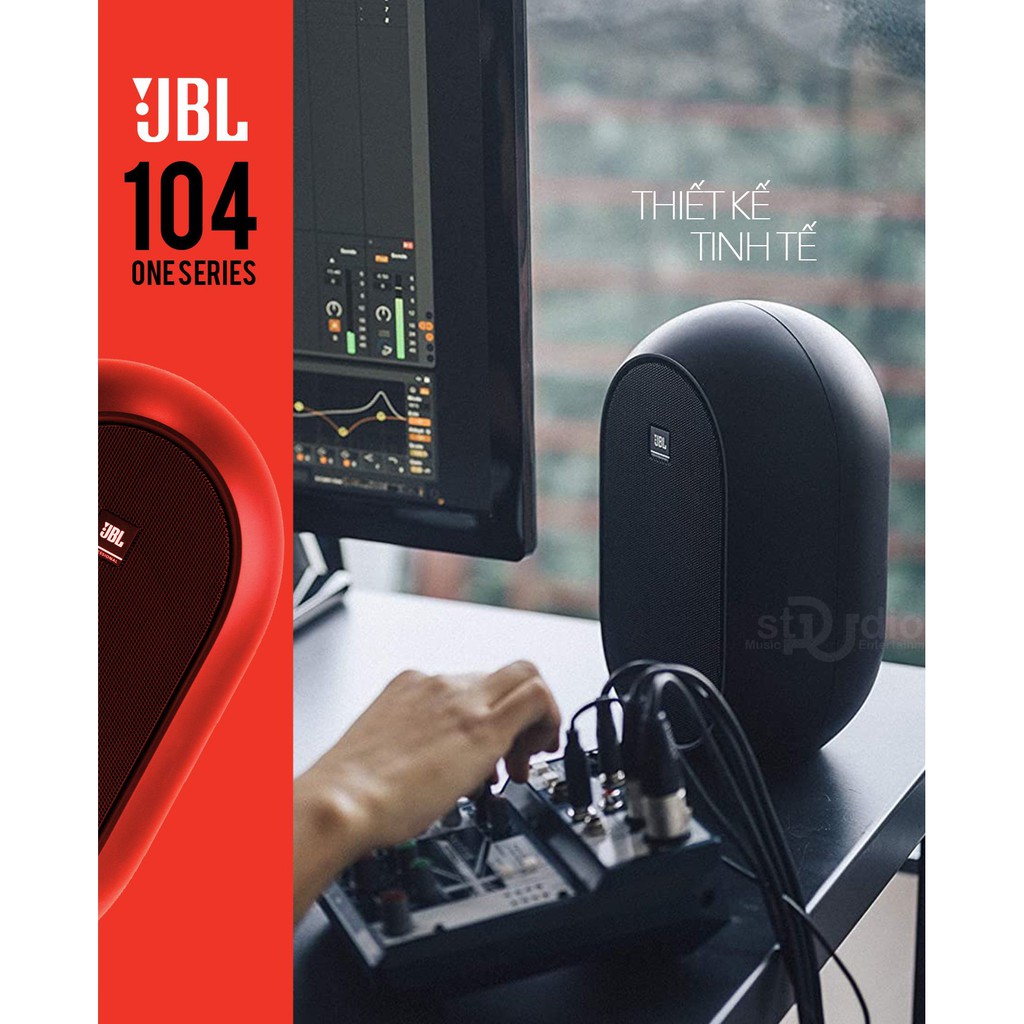 Loa kiểm âm JBL 104, Monitor Studio Music BẢO HÀNH miễn phí trong 01 năm