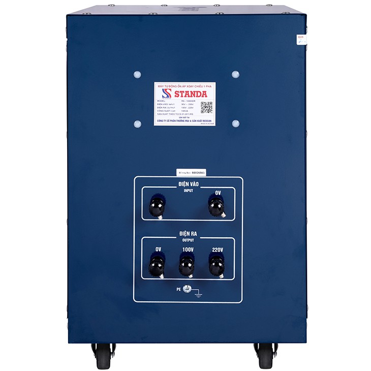 Ổn áp standa 10kva dải 90v-250v hàng chính hãng dây đồng 100%