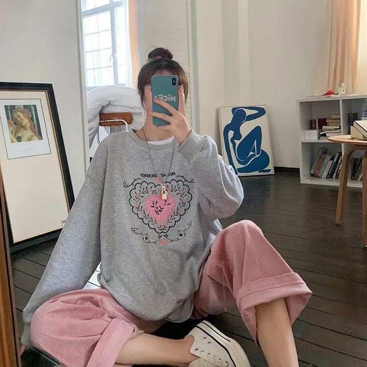 Quần Ống Rộng Nữ Nhung Tăm Hàn Quốc Ulzzang Zinti QD01