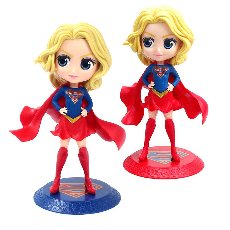 [Mã  NGOCHELLO giảm 15K] Mô hình Supergirl | Tiểu cảnh nữ siêu nhân Terrarium để bàn mini