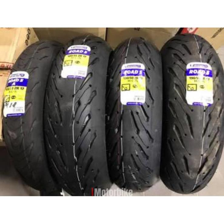 Lốp xe Michelin  Pilot Road 5 cho xe PKL 300-1000CC kích cỡ 120/60/17 150/70/17 160/60/17 180/55/17 190/55/17