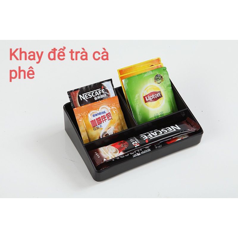 khay amenity, khay đựng bàn chải xà bông... khách sạn