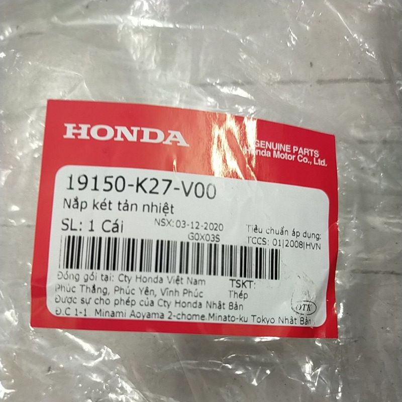 Chụp két nước Honda Air blade 125 2013