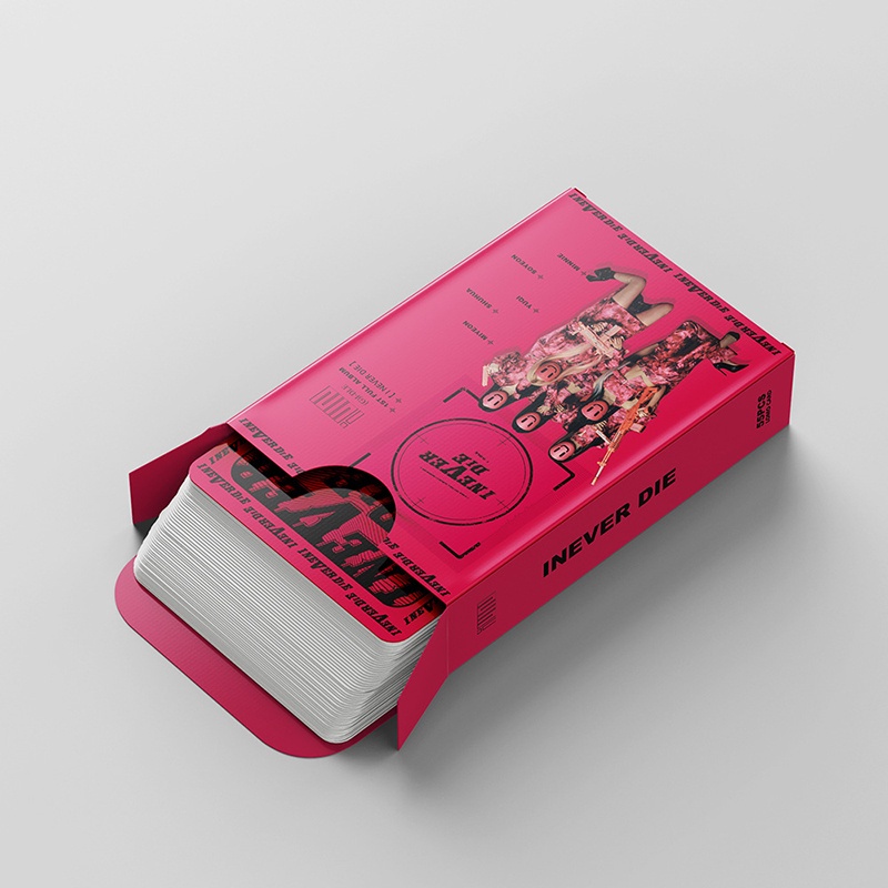 Hộp 55 Tấm Thẻ Ảnh Gedle I NEVER DIE Album LOMO Card Minnie (Hàng Có Sẵn)