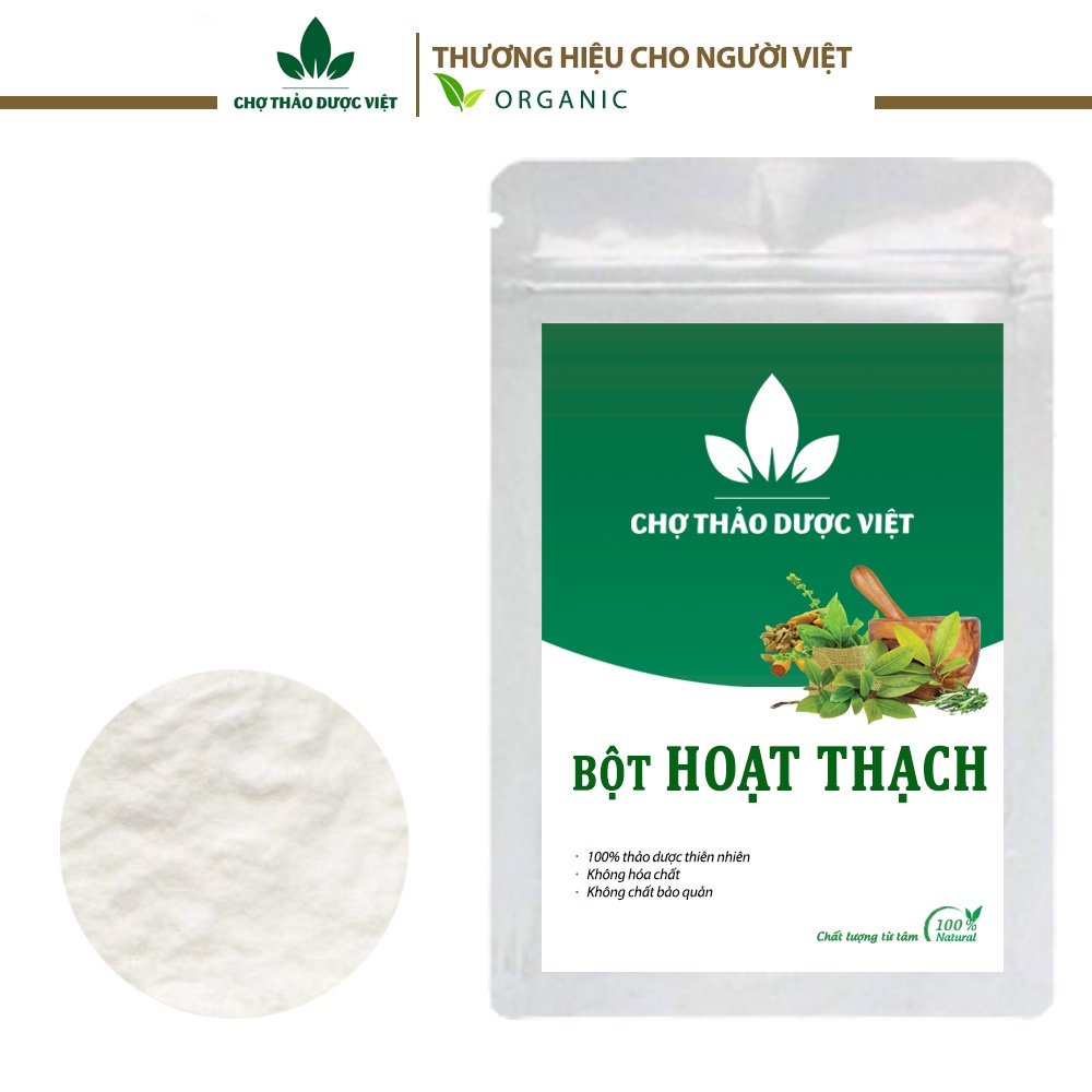 Bột hoạt thạch đắp mặt nạ 1kg ( Bột hữu cơ dưỡng trắng, ổn định dạ dày) - Chợ Thảo Dược Việt