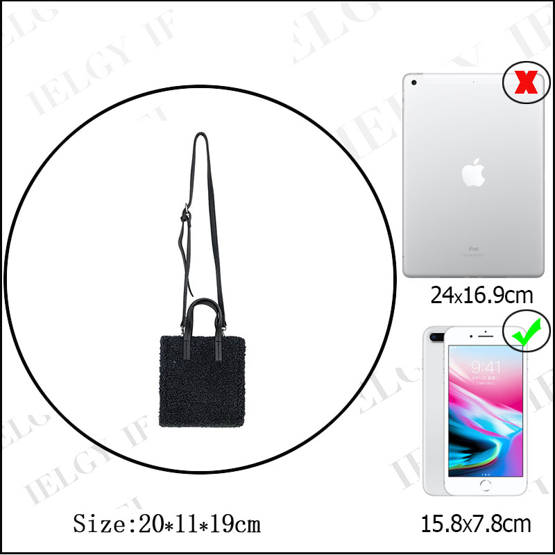 Túi đeo chéo  IELGY thời trang Hàn Quốc cho nữ