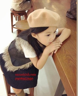 Mũ nồi dạ em bé