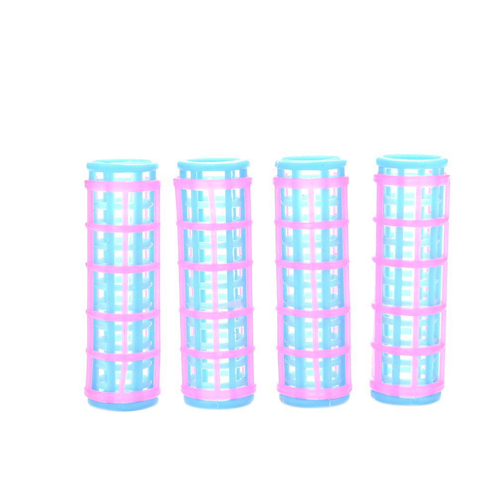 Set 5 Lô Uốn Tóc Cho Búp Bê Barbie Màu Hồng Và Xanh Dương Sáng Tạo