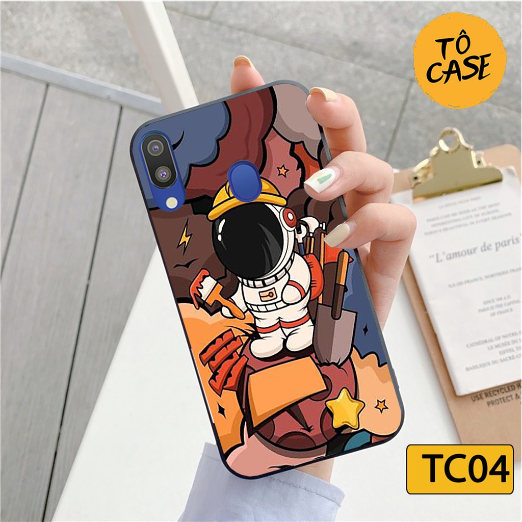 Ốp lưng điện thoại Samsung A20 / A30 / A20S / M20 / M30 in hình phi hành gia vũ trụ độc đáo hot nhất năm