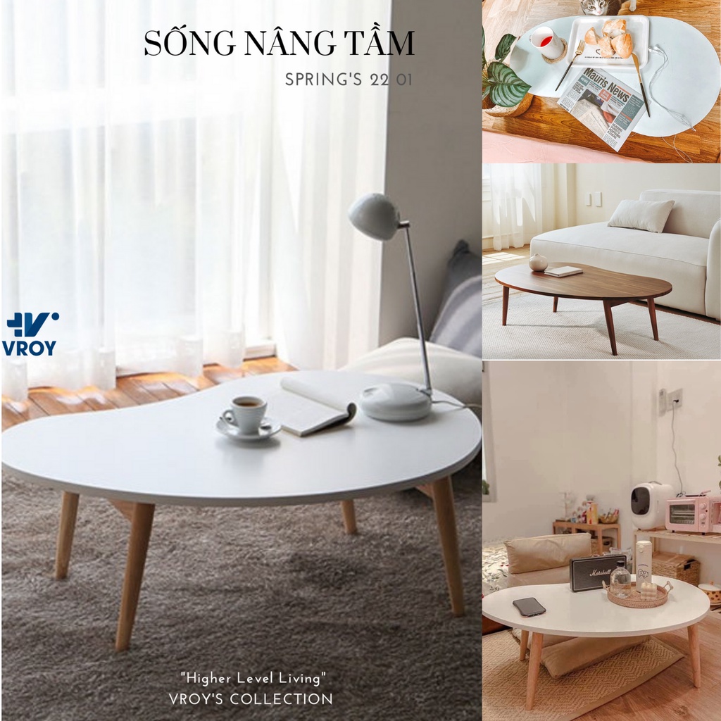 SỈ/LẺ Bàn học/ sofa gỗ hạt đậu thông minh.3 chân, ngồi bệt lắp gọn để học/ làm việc/ ăn hoặc decor phòng khách