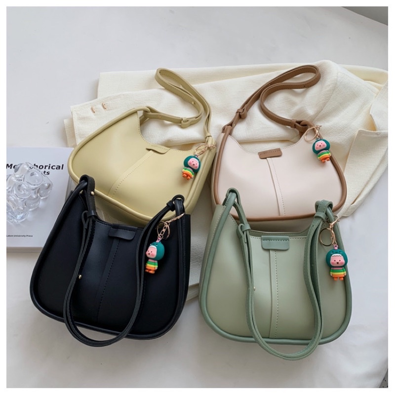 Túi bầu cam kết y hình kèm móc khoá