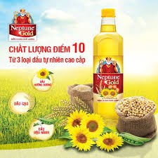 [ PHIÊN BẢN MỚII] Dầu ăn Neptune Light 1L.