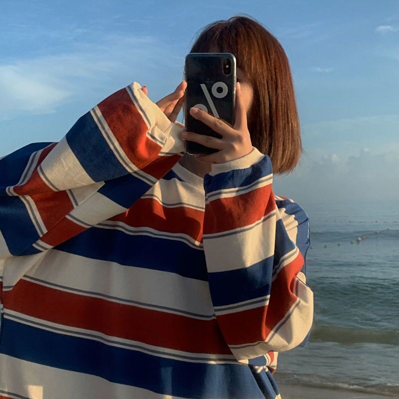 Áo Thun DàI Tay Kẻ SọC Ngang Xinh XắN JL-TX-428