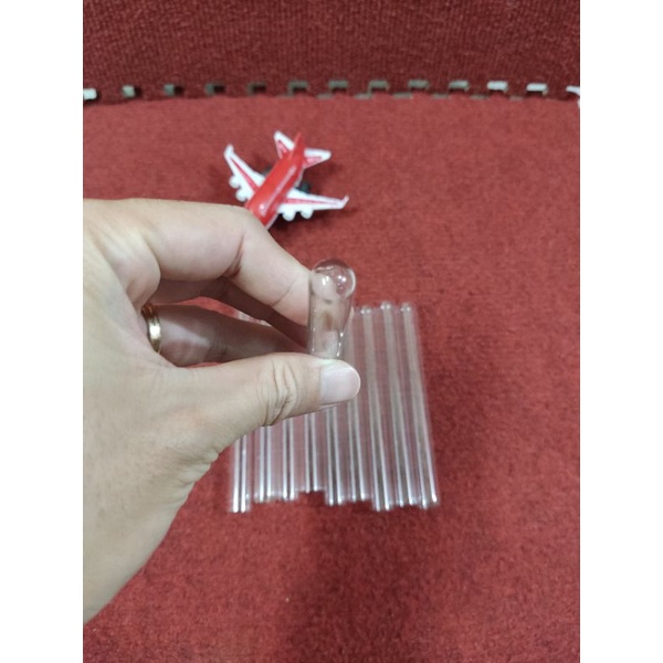 Ống nghiệm thủy tinh Phi 12