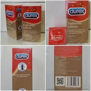 Hộp 12 cái Bao cao su Durex "CHÍNH HÃNG"!