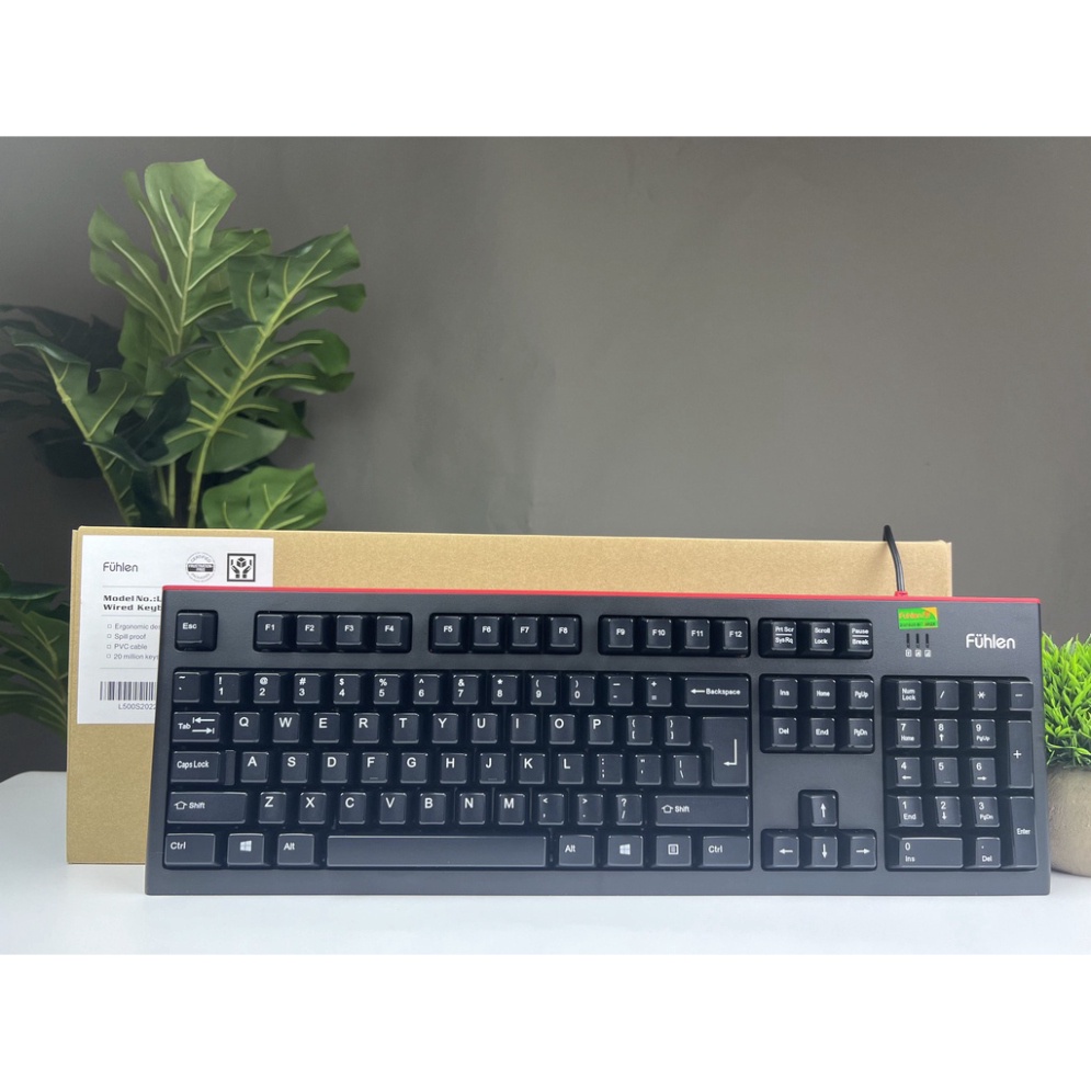 Bàn phím có dây Fuhlen L500S - Hàng chính hãng bảo hành 2 năm