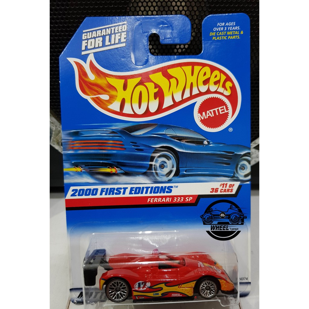 Xe mô hình đồ chơi Hotwheels cơ bản 1:64 - Ferrari 333 SP