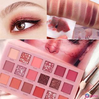 Bảng phấn mắt 18 màu ánh ngọc trai nhung mịn không nhòe