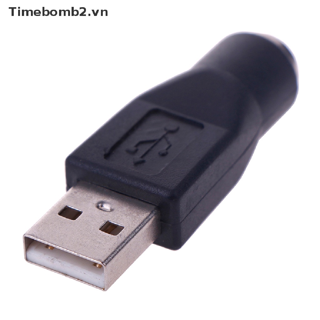 Set 2 Bộ Chuyển Đổi Cổng USB Sang Cổng USB Cho Bàn Phím Máy Tính