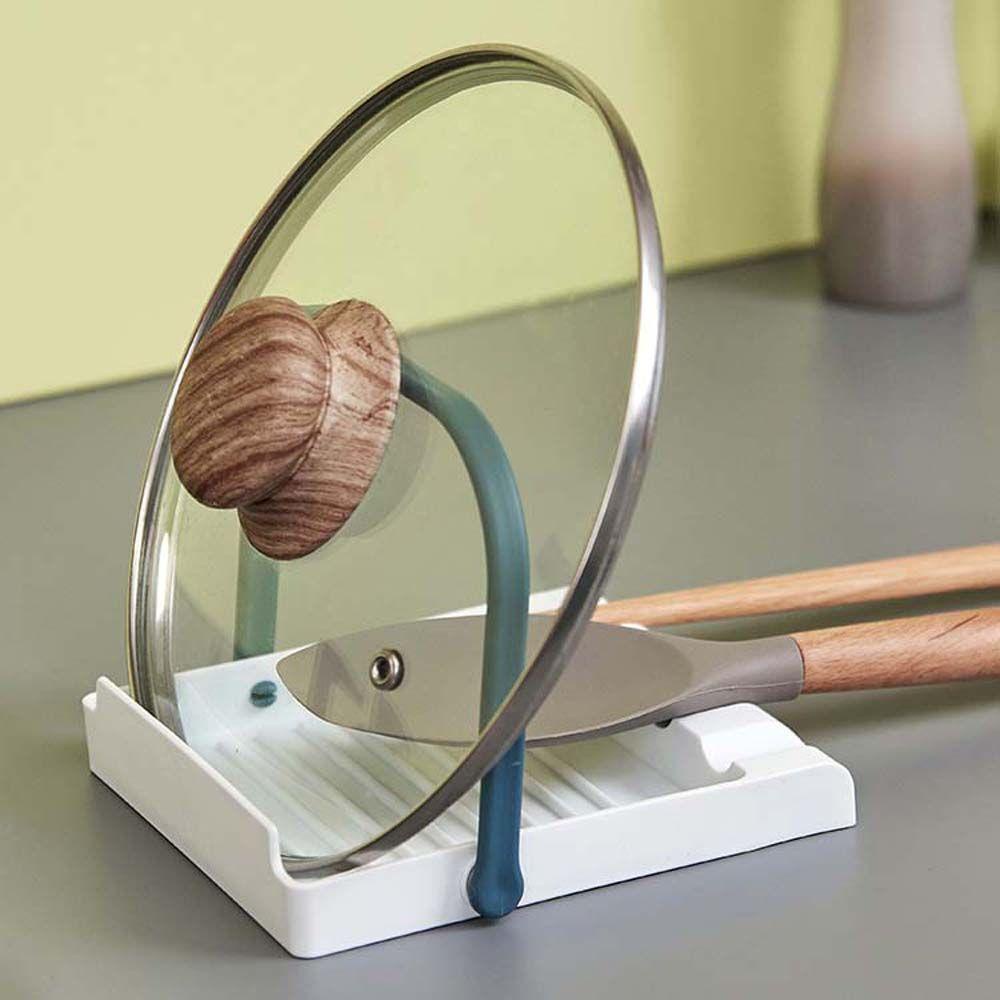 Giá Đỡ Nắp Nồi / Muỗng Đa Năng Có Móc Treo Cho Bếp Lò