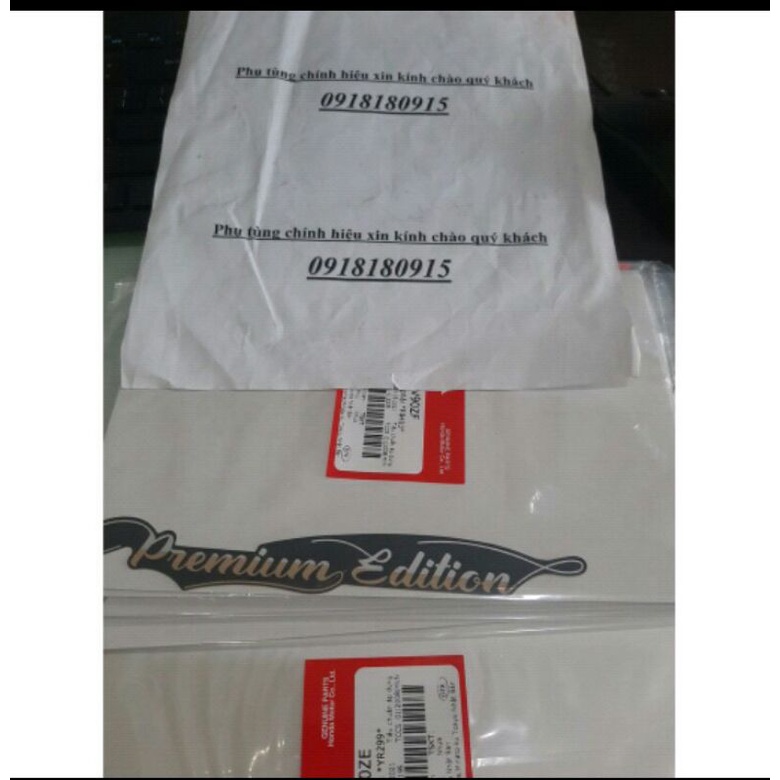 Tem premiumedition honda tem ốp sườn honda lead 125 chính hãng honda