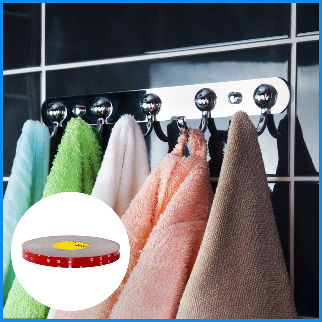 Băng Keo Xốp Hai Mặt 3M Siêu Dính Mạnh Chống Thấm Nước Dễ Sử Dụng