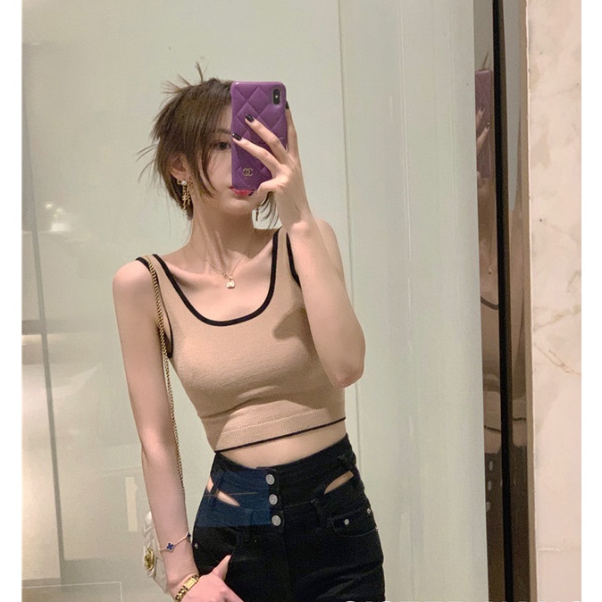 QKOOLE  Áo khoác cardigan dệt kim dáng ôm phong cách Hàn Quốc thời trang cho nữ