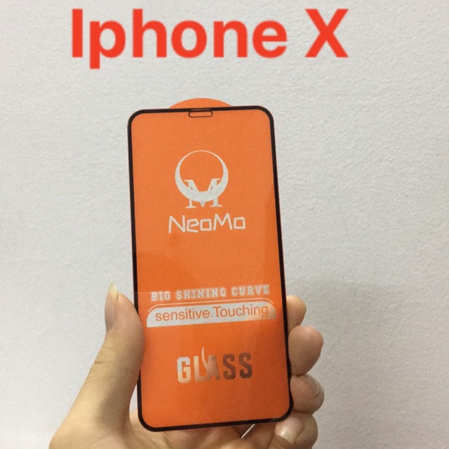 Kính cường lực iphone X/XS full màn