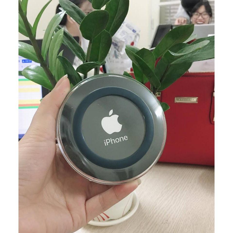 Sạc không dây iphone 8/8PLUS/ IPHONE X/ IP 11/ 11 promax