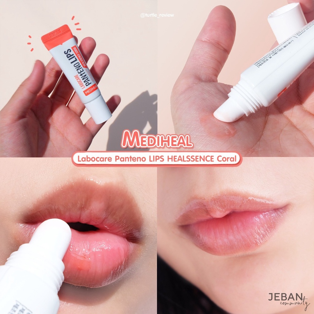 Son dưỡng hồng môi - Mặt nạ ngủ môi - Tẩy tế bào chết MEDIHEAL Labocare PAN+ENO Lips